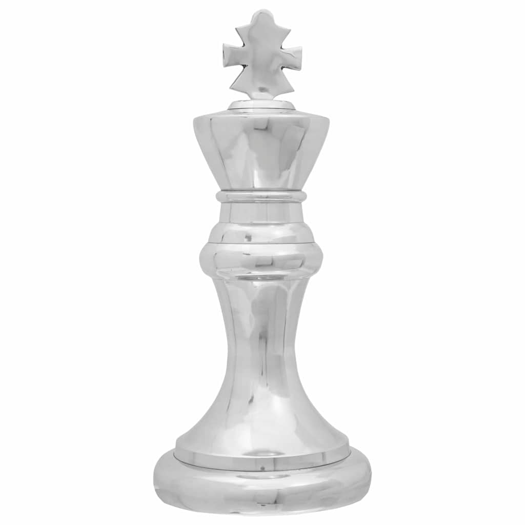 Sculptures 2 pcs Argenté  Aluminium - Imagem 5