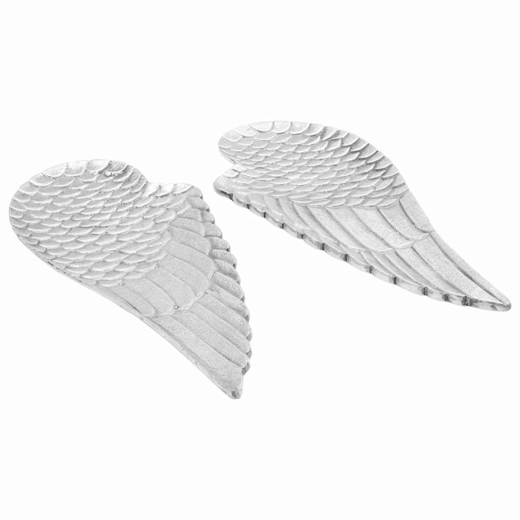 Corbeille de fruits 2 pcs Argenté  Aluminium - Imagem 2