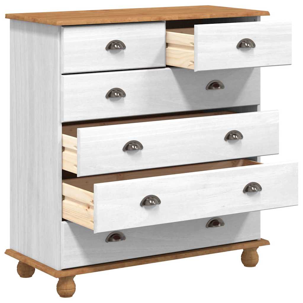 Commode ASKIM   Bois de pin massif - Imagem 5