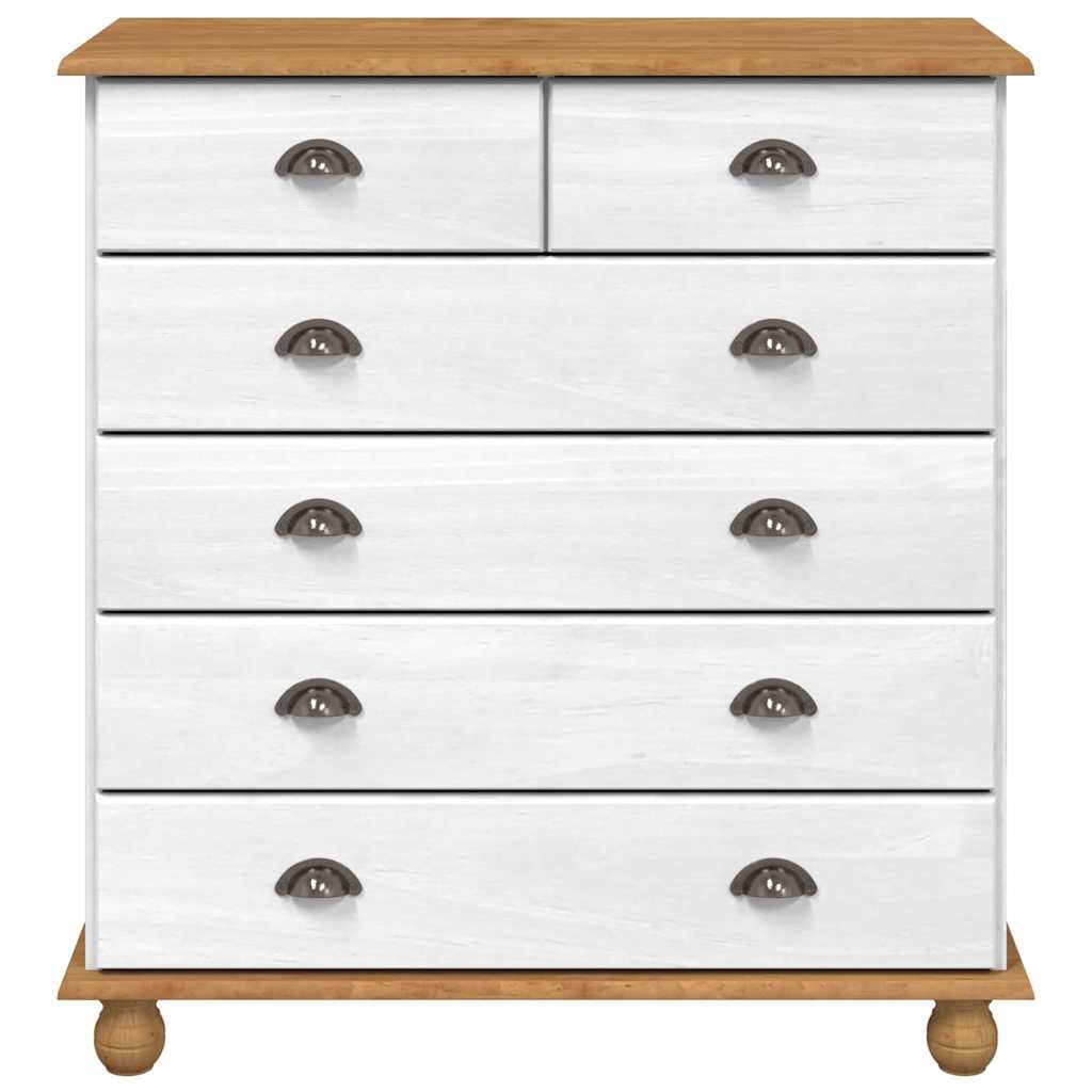 Commode ASKIM   Bois de pin massif - Imagem 6