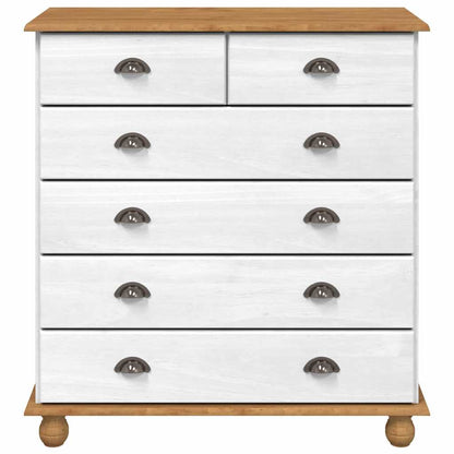 Commode ASKIM   Bois de pin massif - Imagem 6