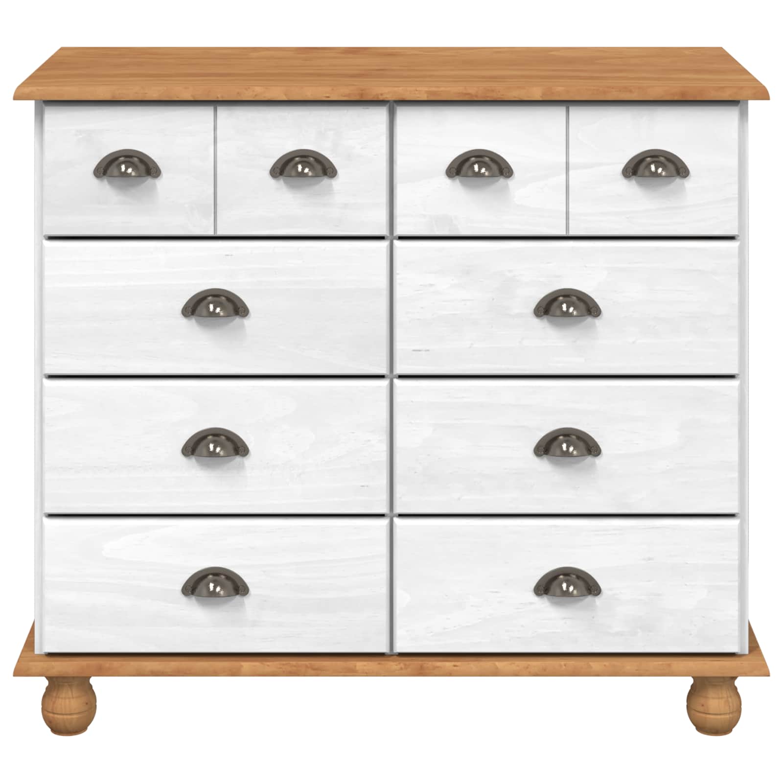 Commode ASKIM   Bois de pin massif - Imagem 4