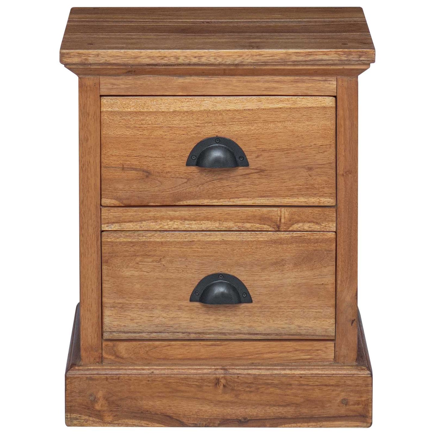 Table de chevet Naturel  Bois de teck massif - Imagem 6