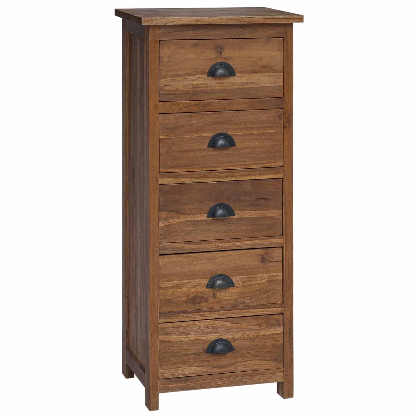 Commode avec tiroir   Bois de teck massif - Imagem 2