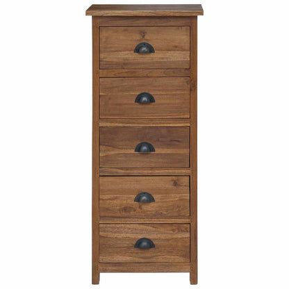 Commode avec tiroir   Bois de teck massif - Imagem 6