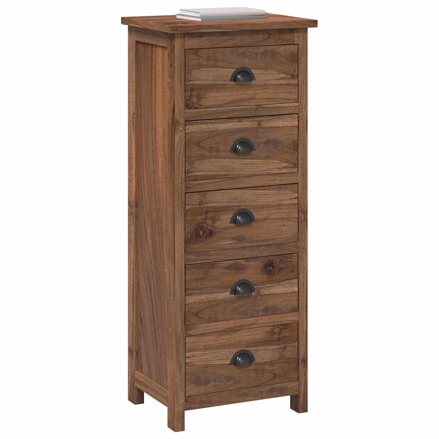 Commode avec tiroir   Bois de teck massif - Imagem 3