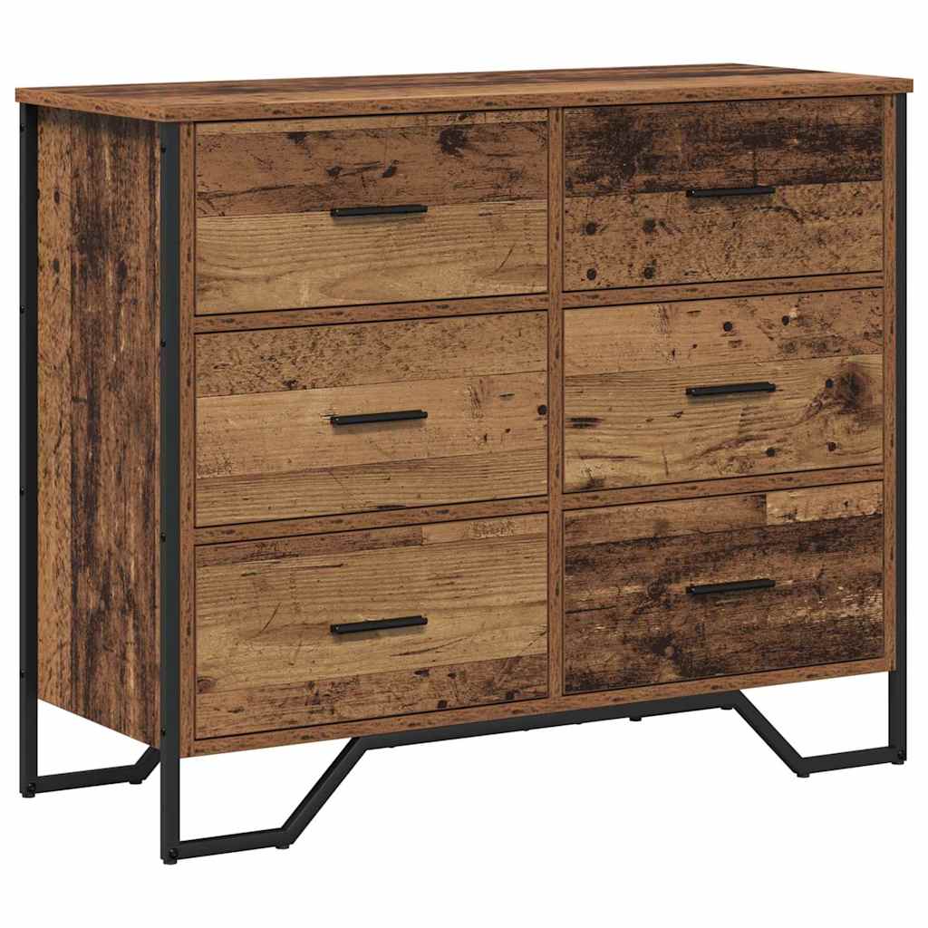 Commode avec tiroir 2 pcs Chêne artisanal - Imagem 13