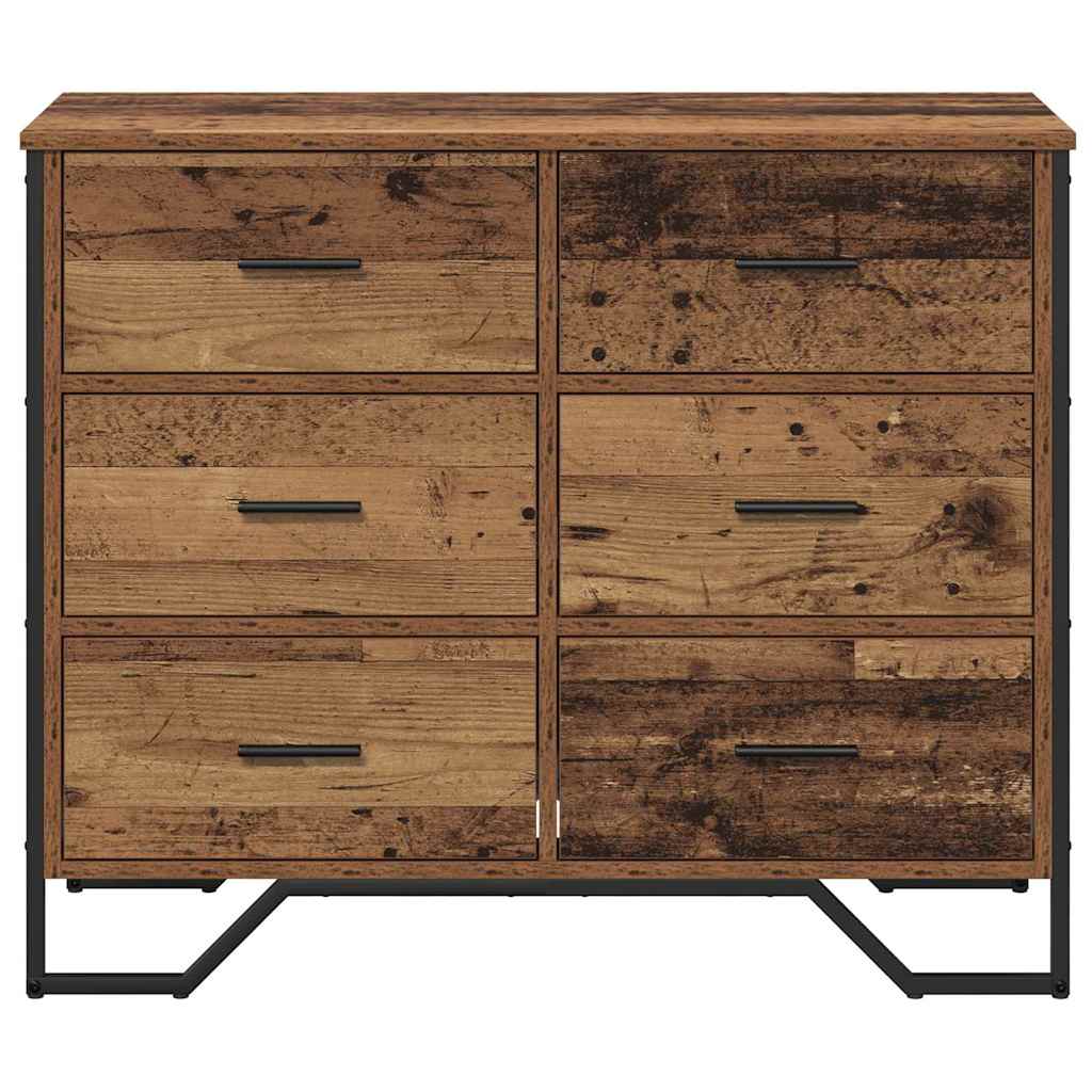 Commode avec tiroir 2 pcs Chêne artisanal - Imagem 17