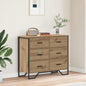 Commode avec tiroir 2 pcs Chêne artisanal - Imagem 1