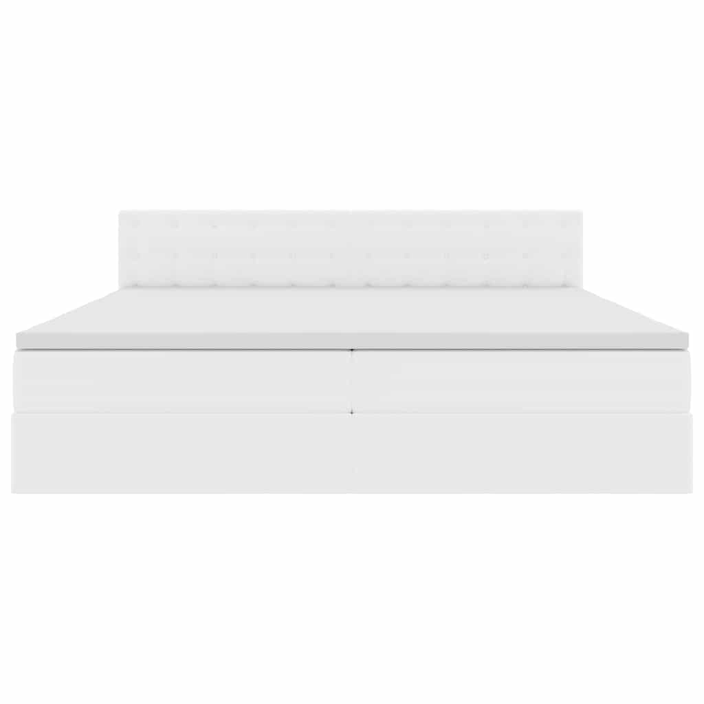 Lit avec rangement et LED avec matelas Gris clair - Imagem 8