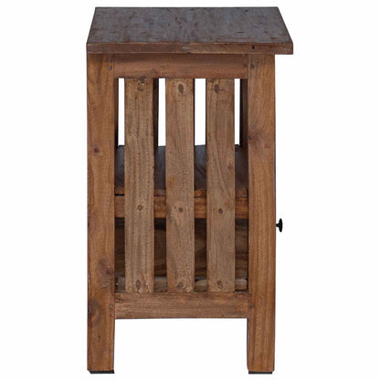 Table de chevet   Bois de Mahogany Massif - Imagem 7