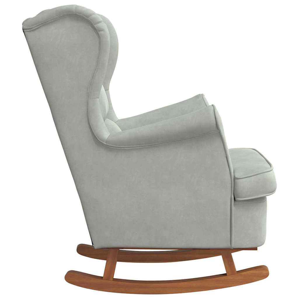 Chaise à bascule  foncé  Contreplaqué - Imagem 14