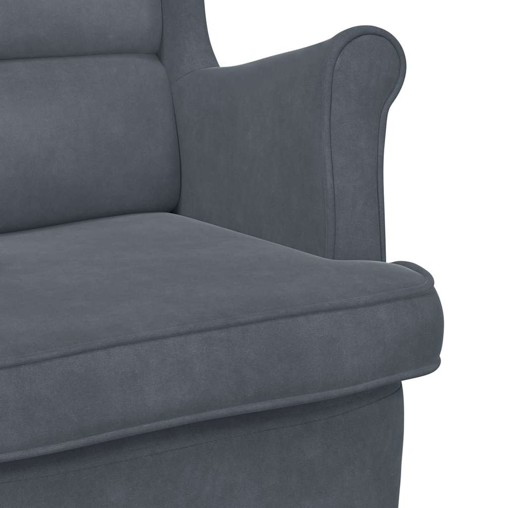 Chaise à bascule  foncé  Contreplaqué - Imagem 7