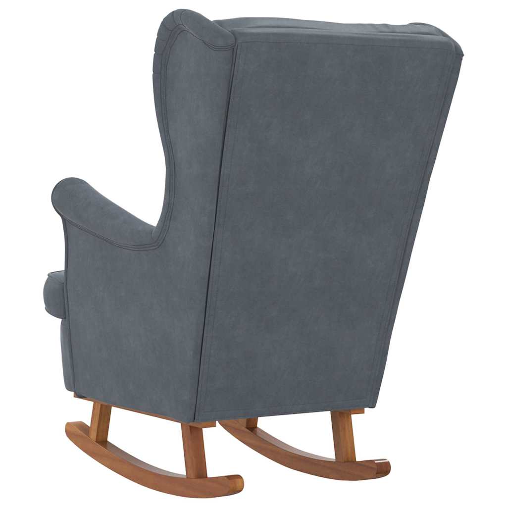 Chaise à bascule  foncé  Contreplaqué - Imagem 6