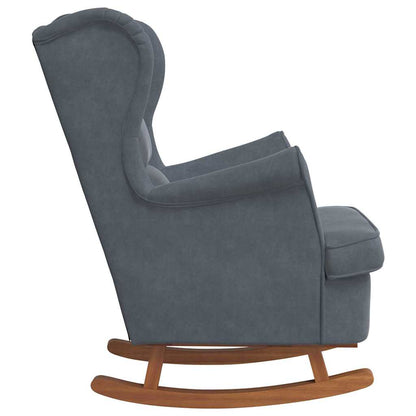 Chaise à bascule  foncé  Contreplaqué - Imagem 5