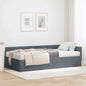 Cadre de lit d'angle avec matelas Autre 2 pcs  Velours - Imagem 1