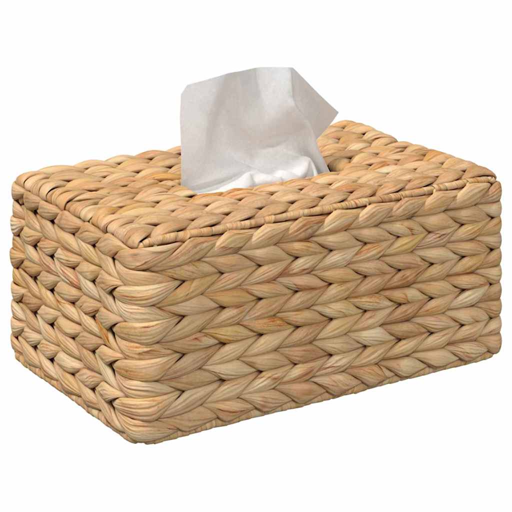 Housses de boîte à tissues 2 pcs Jacinthe d'eau Naturel - Imagem 13
