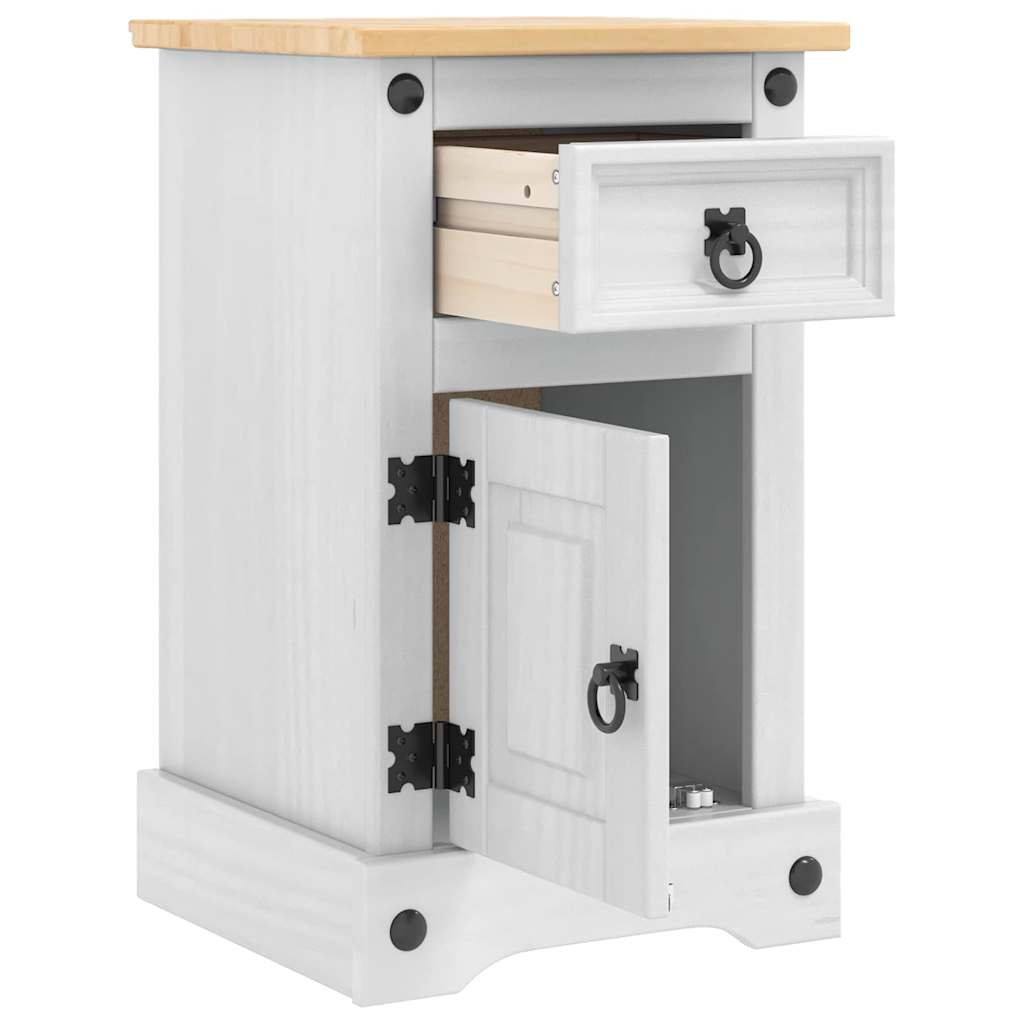 Table de chevet avec tiroir   Pin massif - Imagem 5