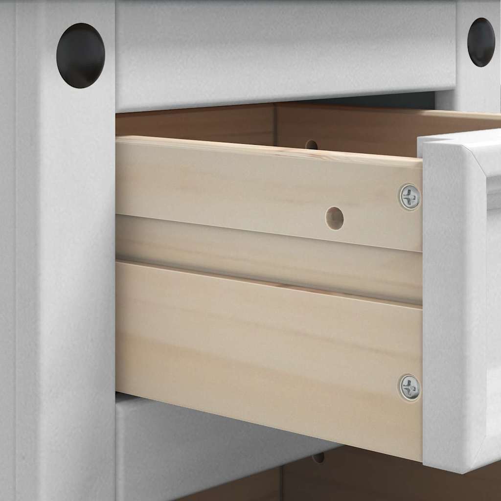 Table de chevet avec tiroir   Pin massif - Imagem 10