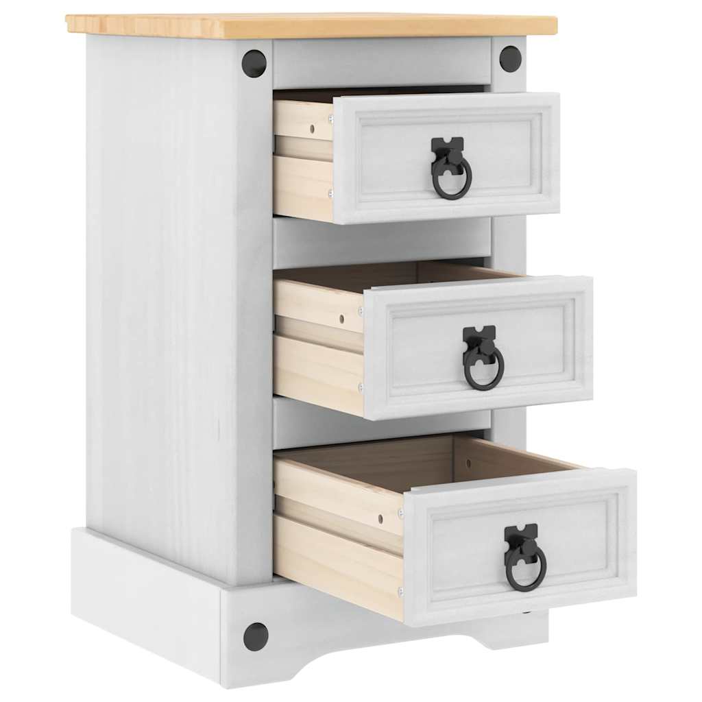 Table de chevet avec tiroir   Pin massif - Imagem 5