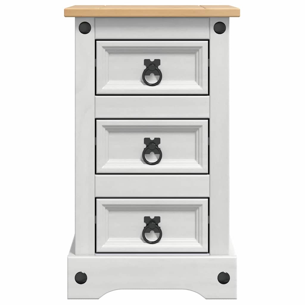 Table de chevet avec tiroir   Pin massif - Imagem 6