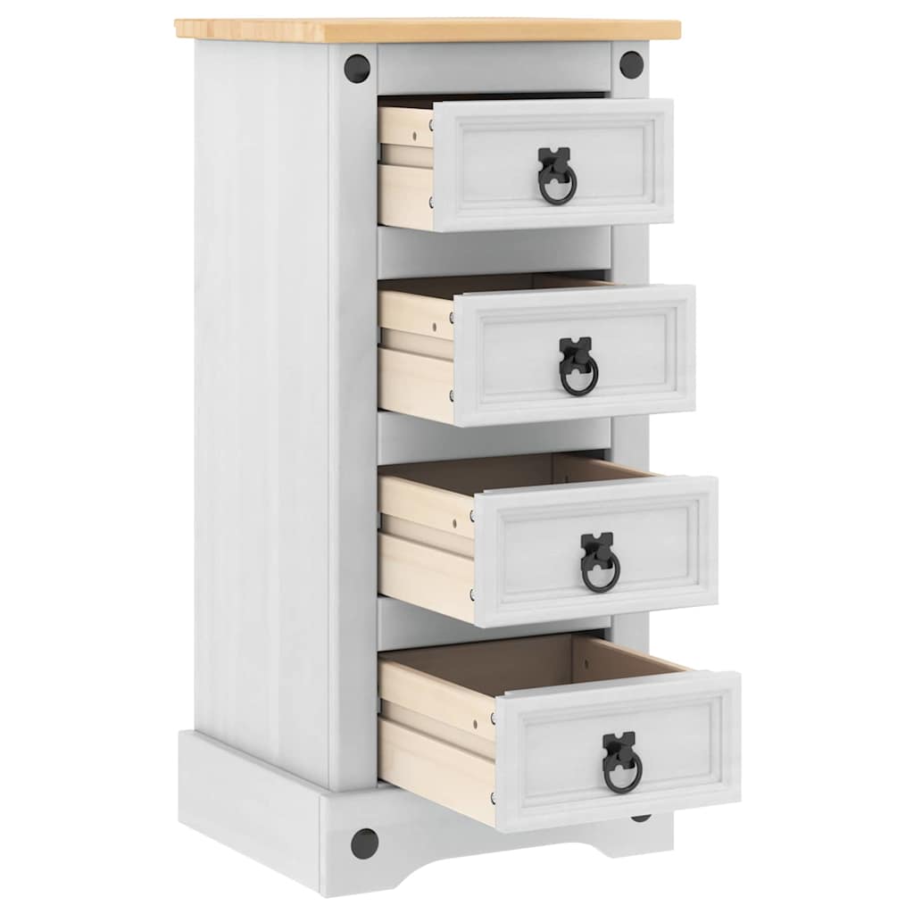 Table de chevet avec tiroir   Pin massif - Imagem 5