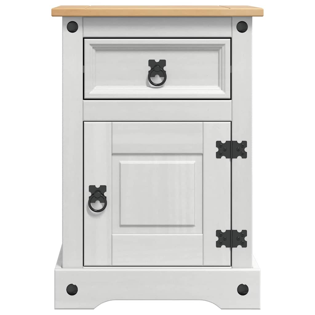 Table de chevet avec tiroir   Pin massif - Imagem 6