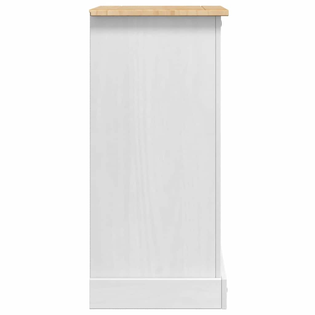 Table de chevet avec tiroir   Pin massif - Imagem 7