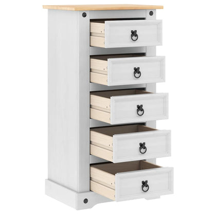 Table de chevet avec tiroir   Pin massif - Imagem 5