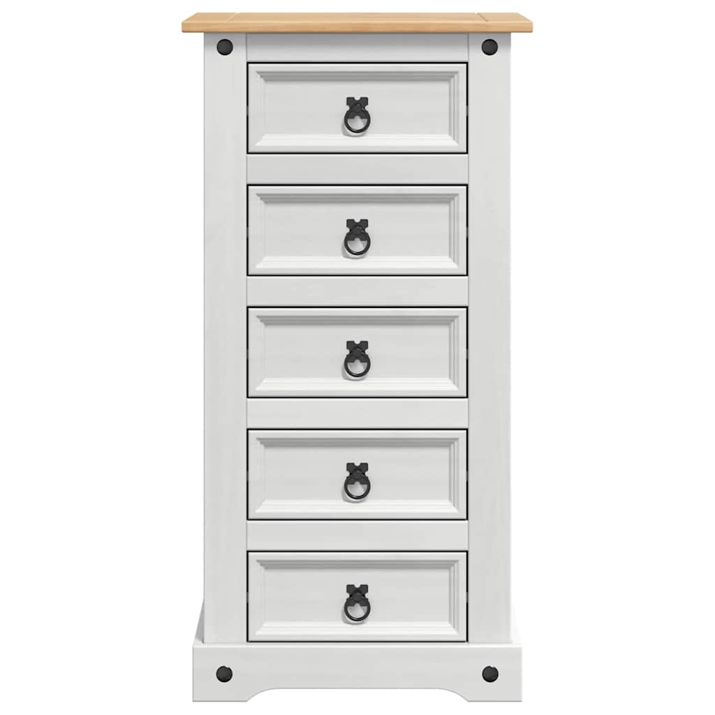 Table de chevet avec tiroir   Pin massif - Imagem 6