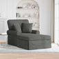 Chaise lounge avec jupe avec coussin - Imagem 12