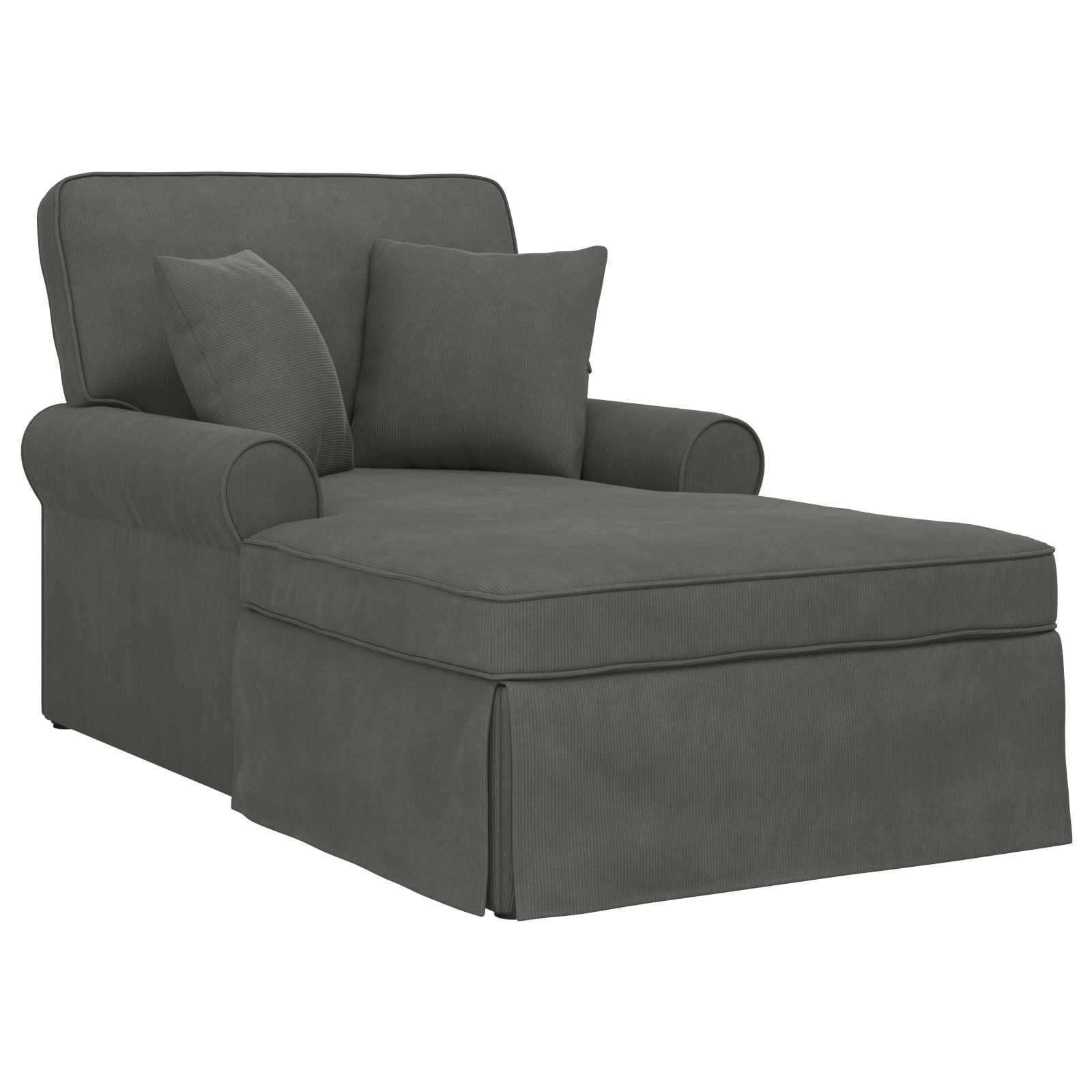 Chaise lounge avec jupe avec coussin - Imagem 13