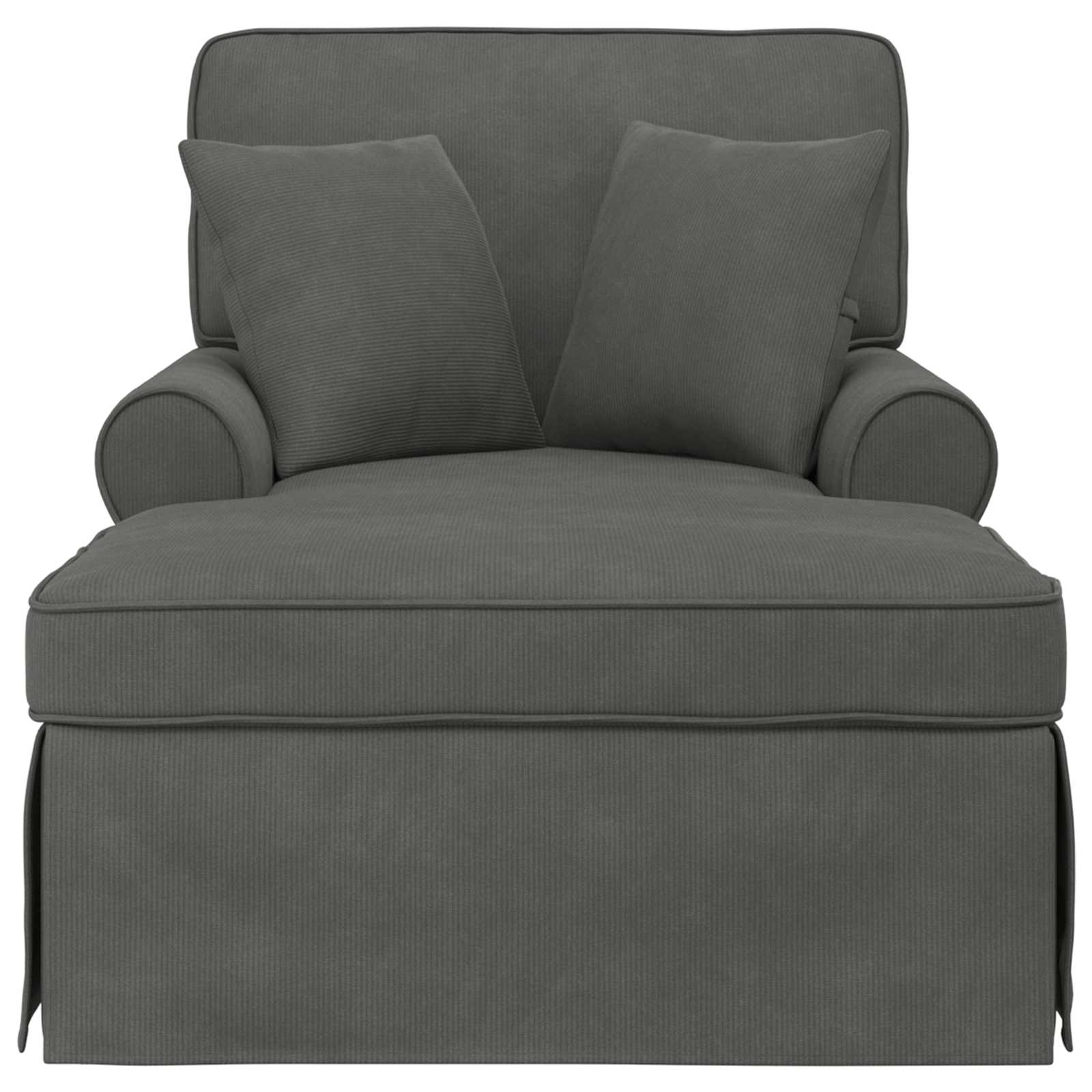 Chaise lounge avec jupe avec coussin - Imagem 15