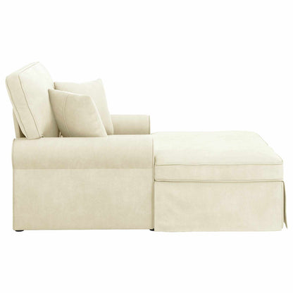 Chaise lounge avec jupe avec coussin - Imagem 5