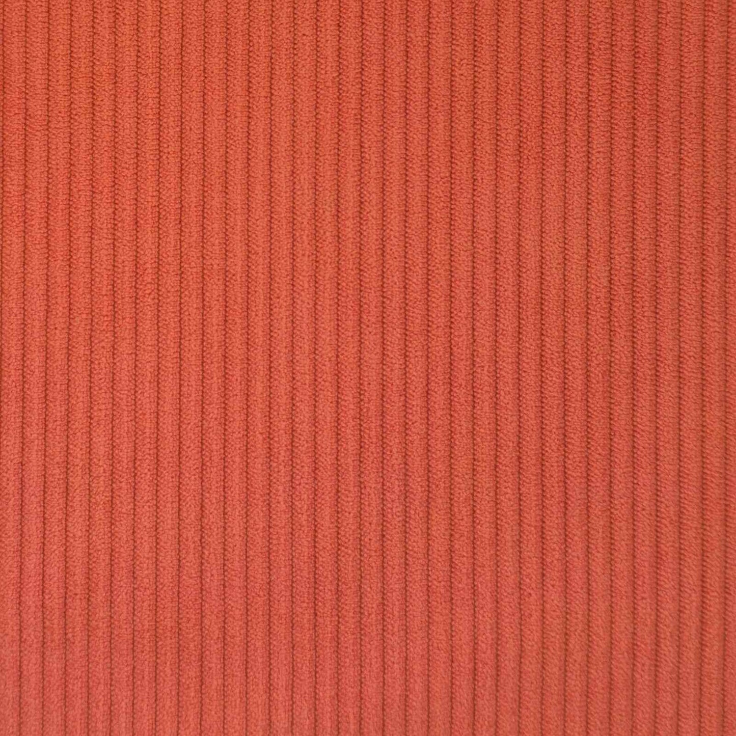 Chaise longue avec jupe - Style contemporain - Velours côtelé orange - Sensuri Maison