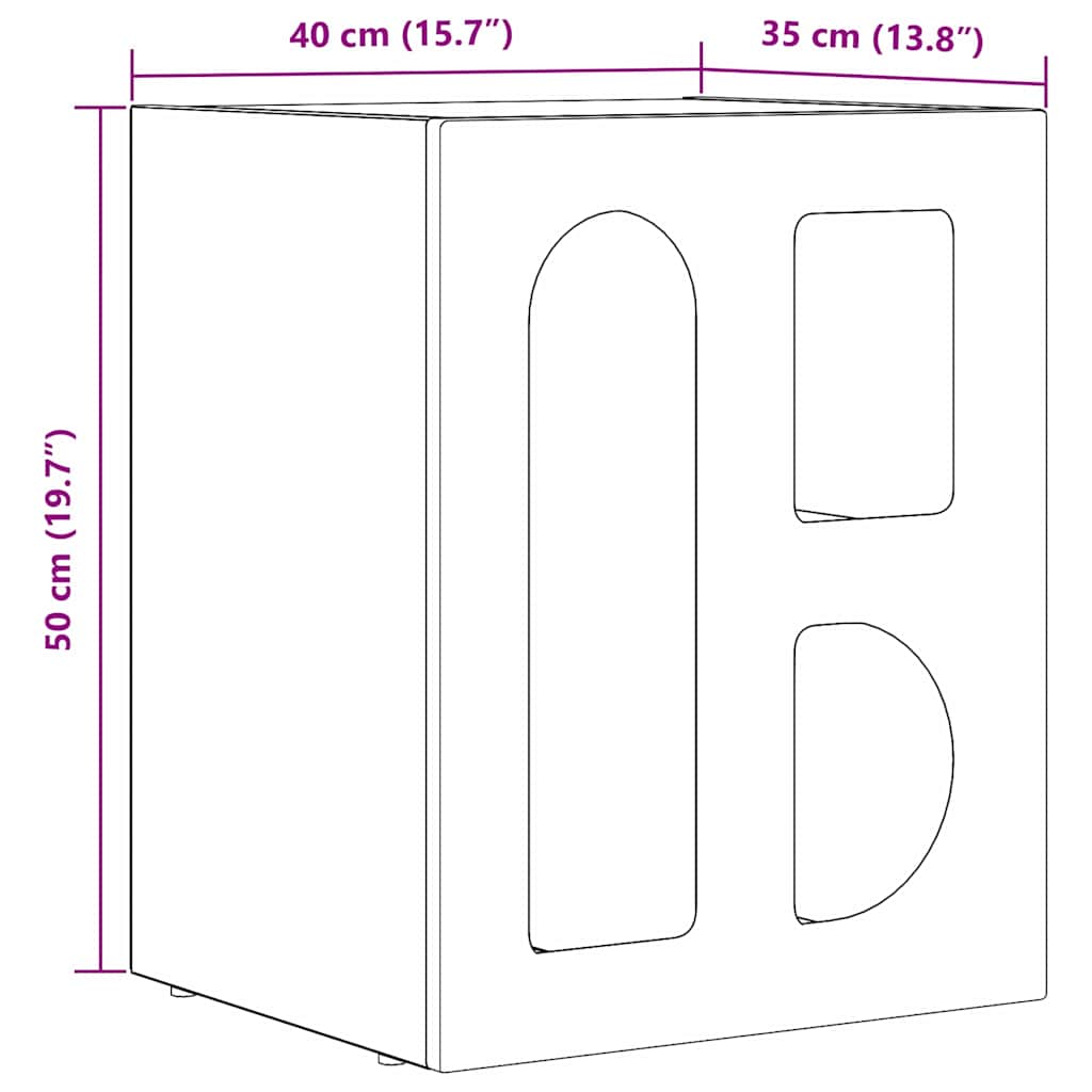 Table de chevet   Bois d'ingénierie - Imagem 10