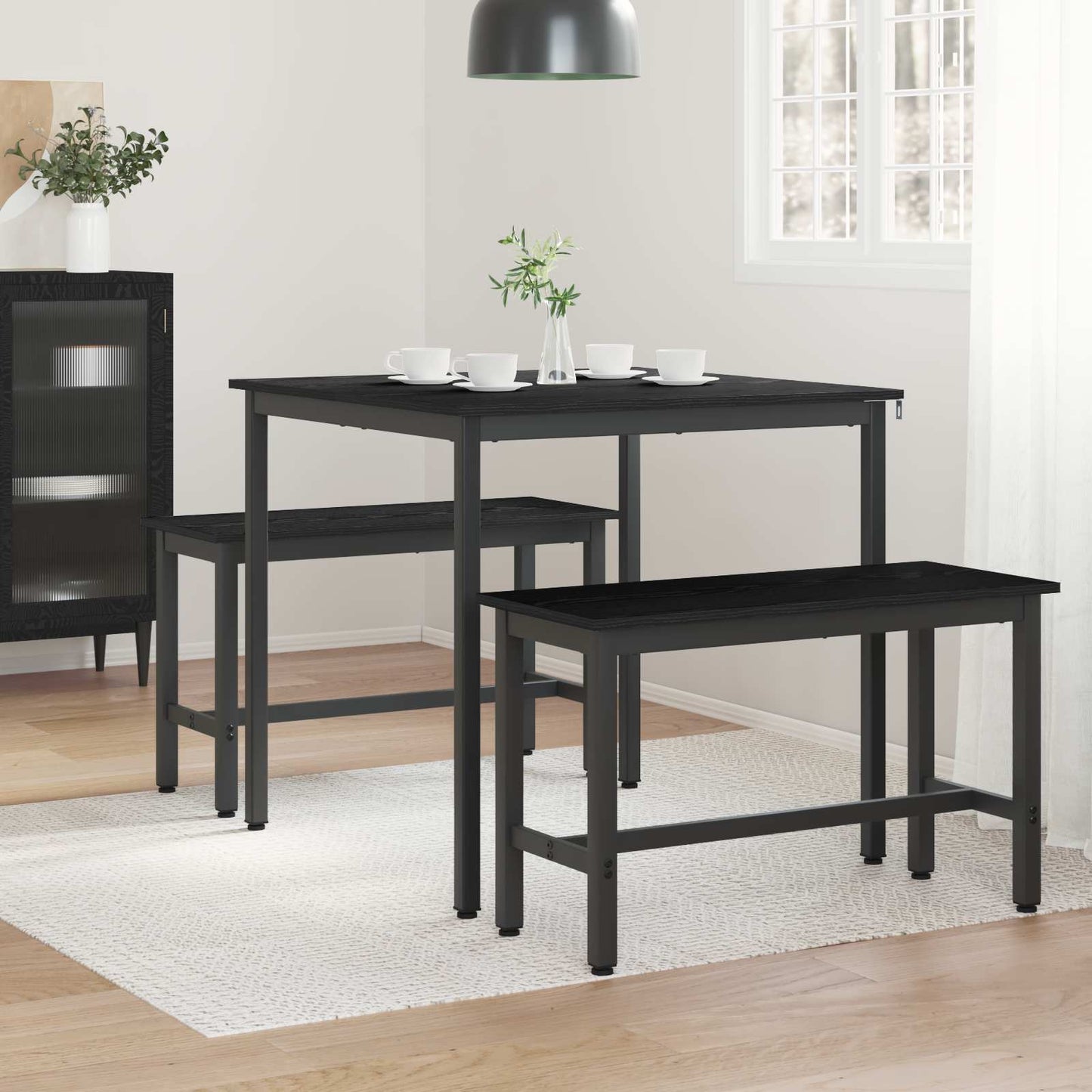 Table de salle à manger / Table de repas  MÉTAL - Imagem 4