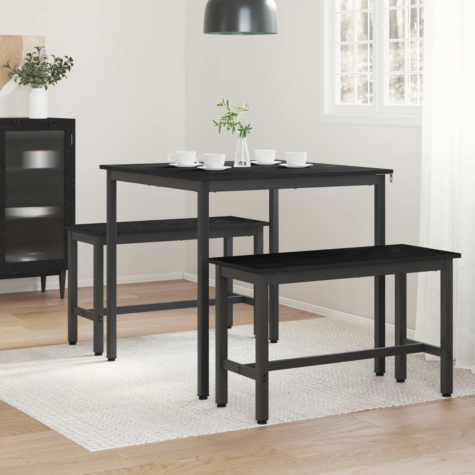 Table de salle à manger / Table de repas  MÉTAL - Imagem 4