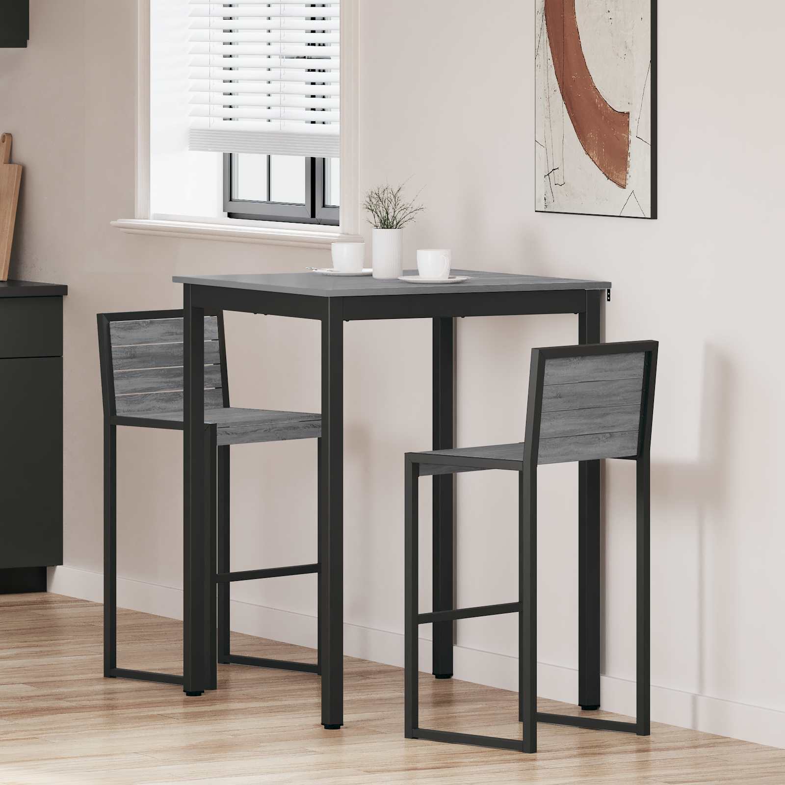 Table de salle à manger / Table de repas Bois d'ingénierie - Imagem 1