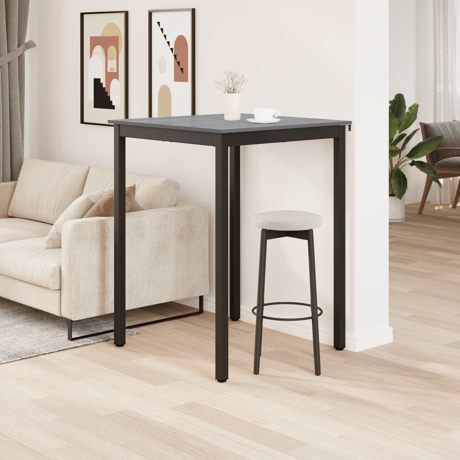 Table de salle à manger / Table de repas Bois d'ingénierie - Imagem 4