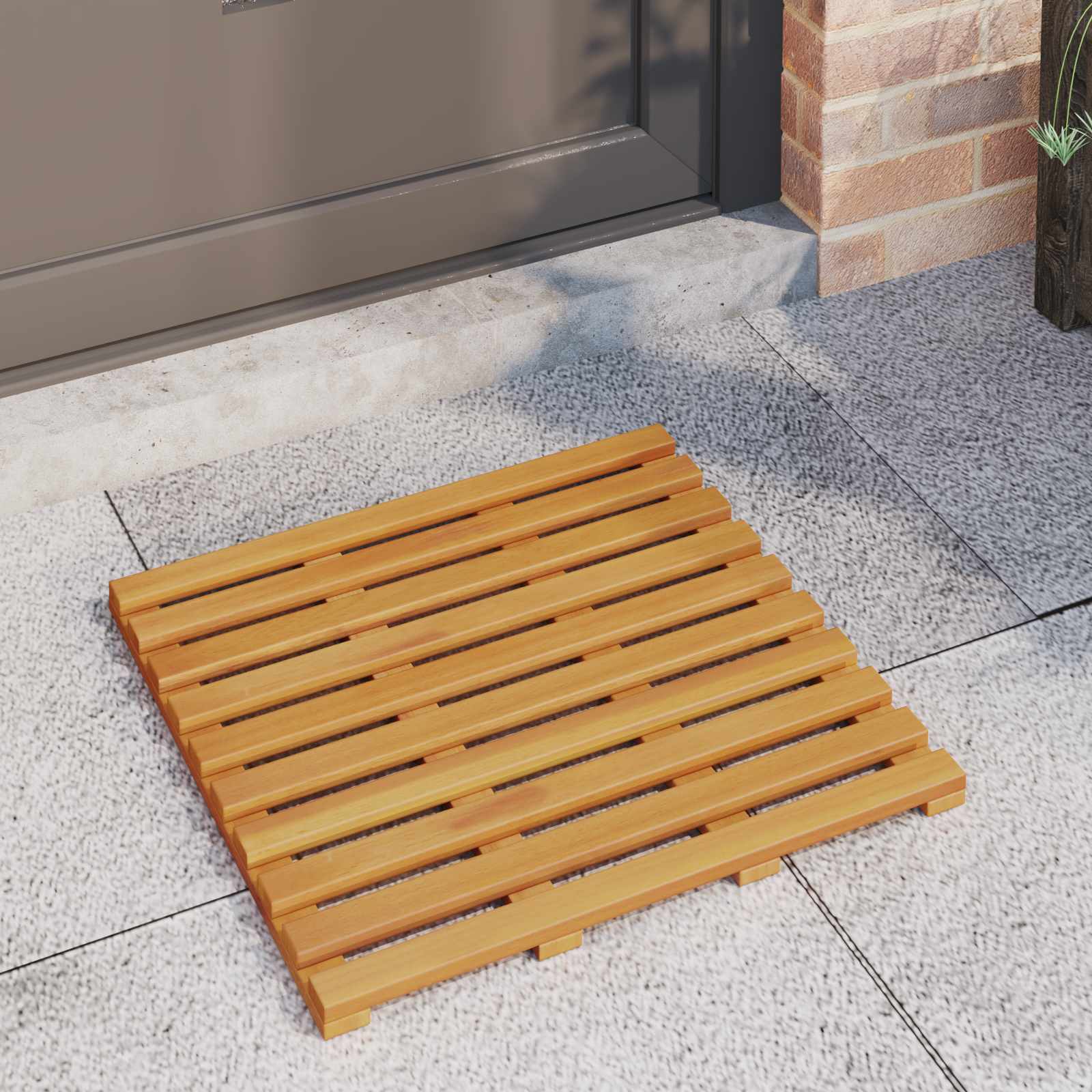 Tapis de bain Uni   bois - Imagem 3