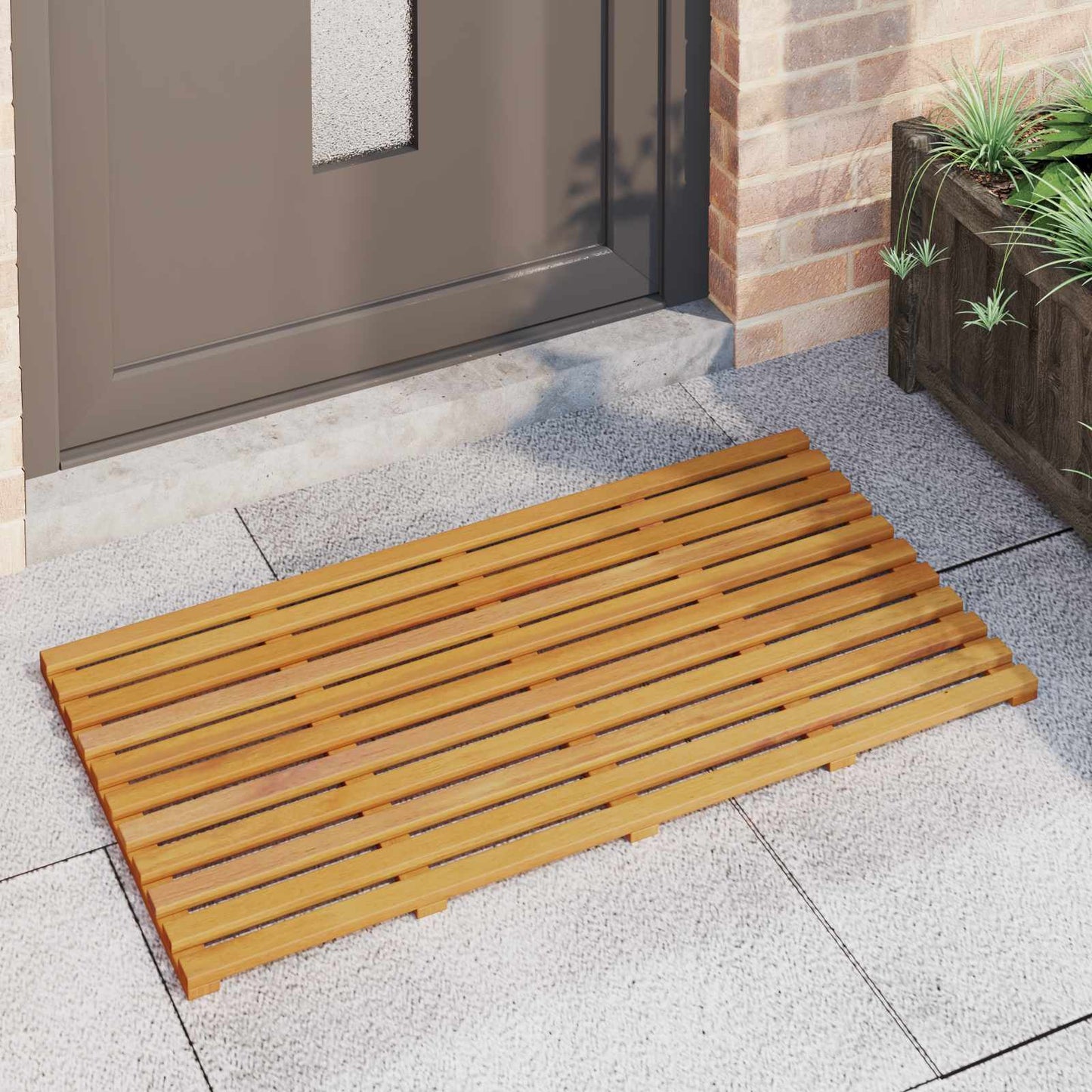 Tapis de bain Uni   bois - Imagem 13
