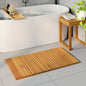 Tapis de bain Uni   bois - Imagem 1