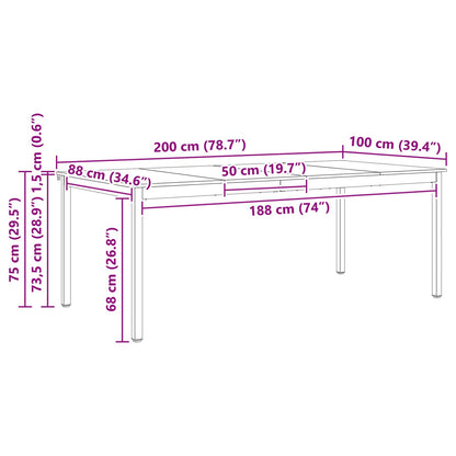Table de salle à manger / Table de repas - Sensuri Maison