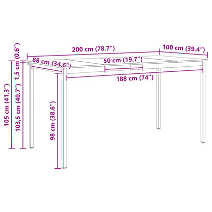 Table de bar /  Bois de pin massif - Sensuri Maison