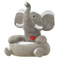 Chaise en peluche pour enfants Éléphant - Imagem 1