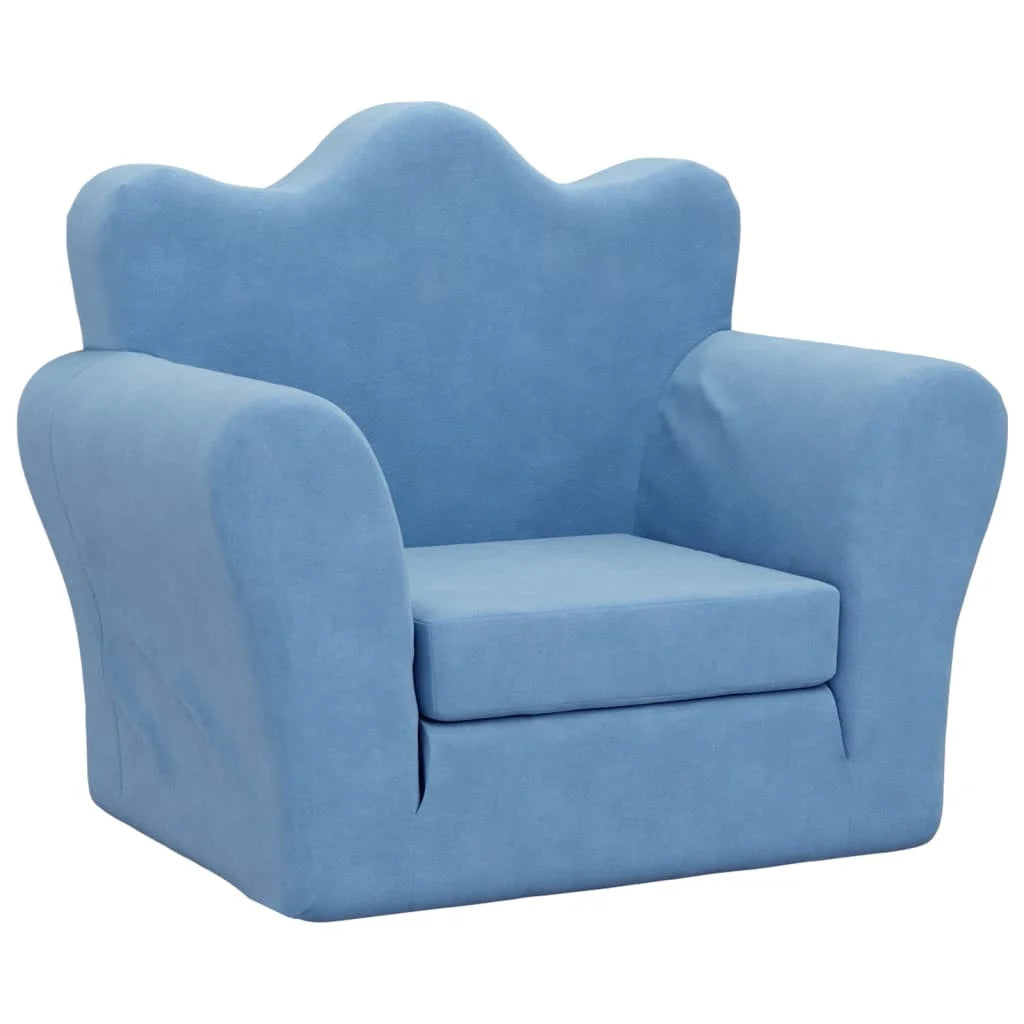 Canapé-lit pour enfants  peluche douce - Imagem 1