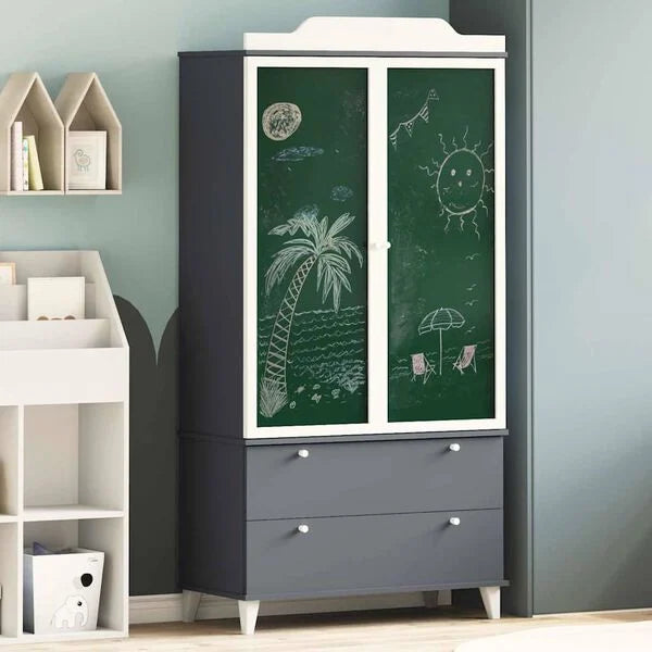 Armoire Tableau Noir avec tiroir ROROS - Imagem 2