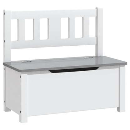 Ensemble de table et chaises enfants 4 pcs  et gris MDF - Imagem 5
