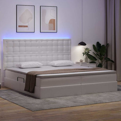 Lit avec rangement et LED avec matelas  pur - Imagem 3